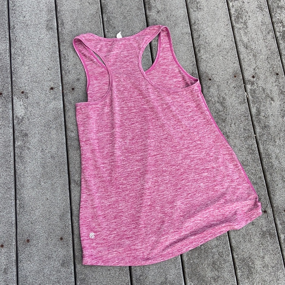 Magenta Racerback Tank Top - Picture 3 of 4